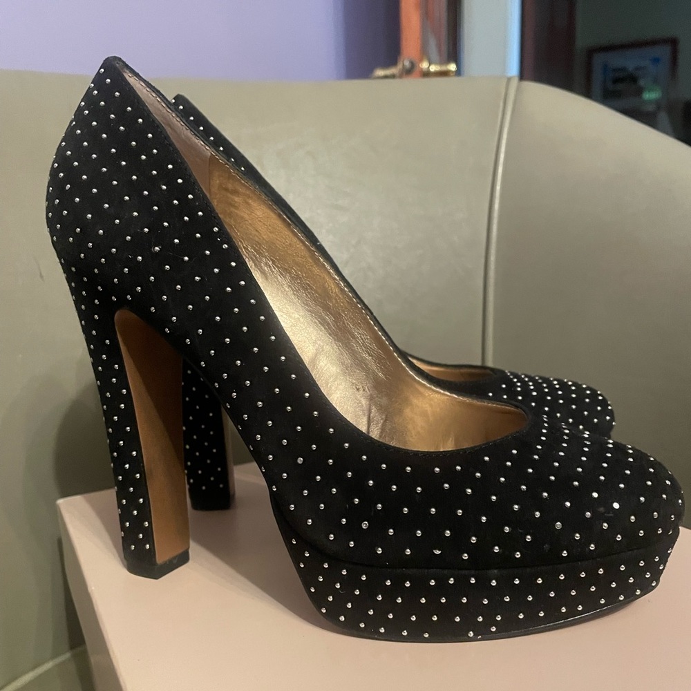 Nearly new BCBGeneration studded platforms